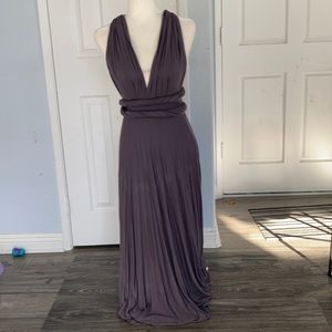 Lulus Infinity Dress - gray - M
